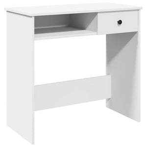 vidaXL Desk White 80x40x75 cm Engineered Wood