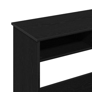 vidaXL Desk Black 80x40x75 cm Engineered Wood