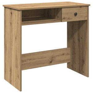 vidaXL Desk Artisan Oak 80x40x75 cm Engineered Wood