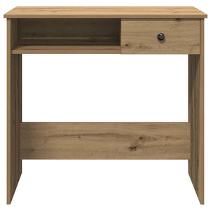 vidaXL Desk Artisan Oak 80x40x75 cm Engineered Wood