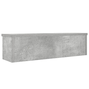 vidaXL Kitchen Rack Stackable Concrete Grey 50x15x16 cm Engineered Wood