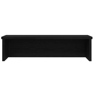 vidaXL Kitchen Rack Stackable Black 60x15x16 cm Engineered Wood