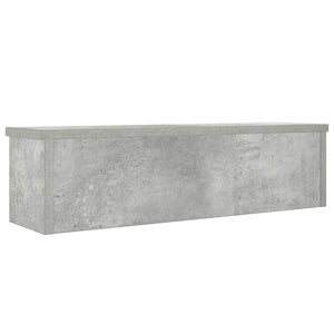 vidaXL Kitchen Rack Stackable Concrete Grey 60x15x16 cm Engineered Wood