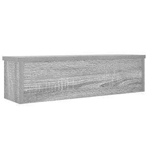 vidaXL Kitchen Rack Stackable Grey Sonoma 60x15x16 cm Engineered Wood