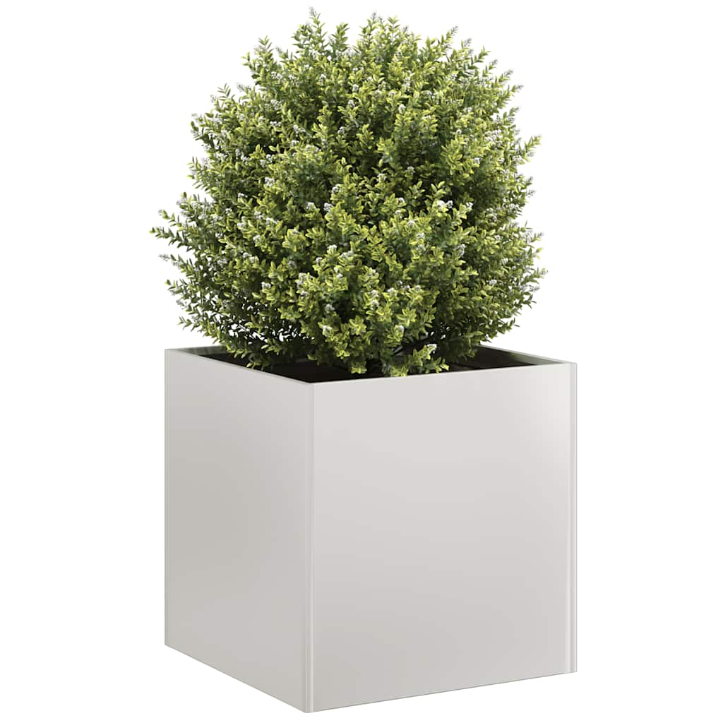 vidaXL Planter 40x40x40 cm Stainless Steel