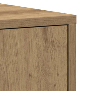 vidaXL Bathroom Cabinet Artisan Oak 30x30x183.5 cm Engineered Wood