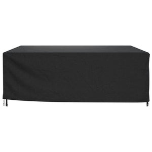 vidaXL Garden Furniture Covers 2 pcs Black 260x260x90 cm Waterproof 420D