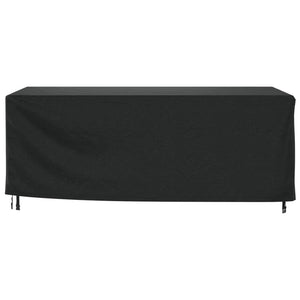 vidaXL Garden Furniture Covers 2 pcs Black 240x140x90 cm Waterproof 420D