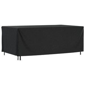 vidaXL Garden Furniture Covers 2 pcs Black 240x140x90 cm Waterproof 420D