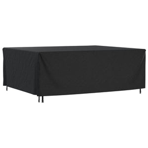 vidaXL Garden Furniture Covers 2 pcs Black 250x210x90 cm Waterproof 420D