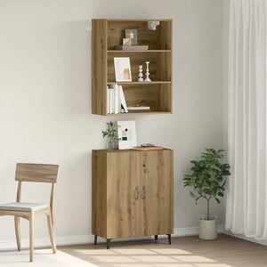 vidaXL Sideboard with Wall Cabinet Artisan Oak Engineered Wood