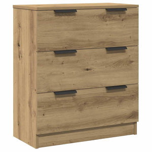 vidaXL Sideboards 3 pcs Artisan Oak 60x30x70 cm Engineered Wood