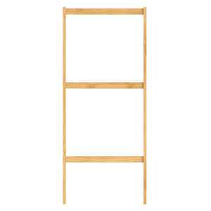 EISL Bathroom Shelf with 3 Compartments Bamboo 34x33x80 cm