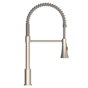 EISL Kitchen Mixer Tap with Spiral Spring Pull-out Spray LEON Nickel