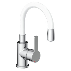 EISL Basin Mixer FLEXO Chrome-white