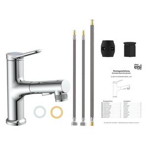 EISL Basin Mixer VARIABILE with Pull-out Spray Chrome