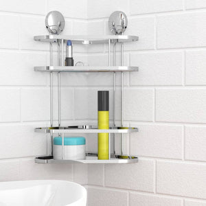 EISL Shower Corner Rack Chrome 22x18x35 cm