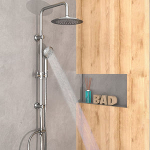 EISL Overhead Shower Set Screwing or Sticking Chrome