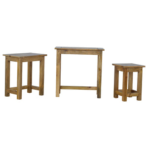 Country Style Nesting Tables