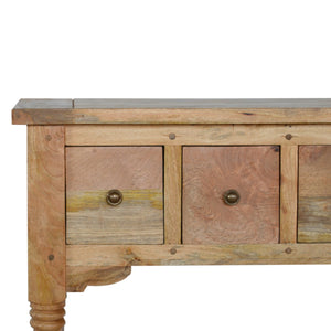 Granary 4 Drawer Console Table