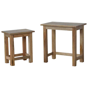 Country Style Stool Set of 2