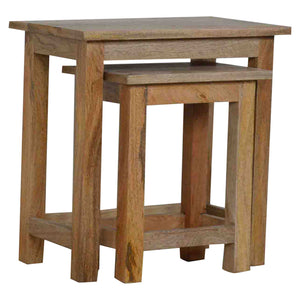 Country Style Stool Set of 2