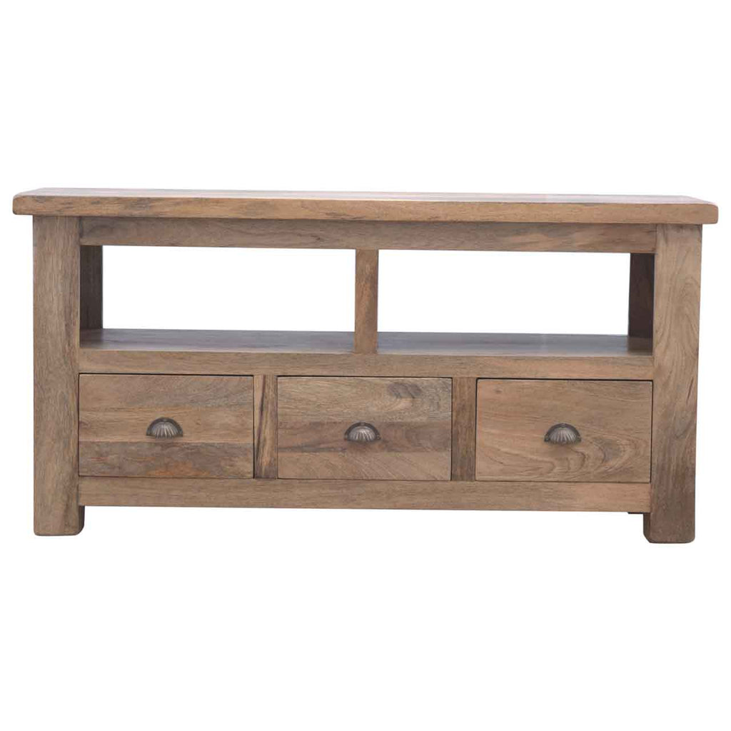 Open Slot 3 Drawer Media Unit