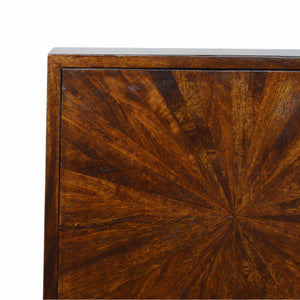 Chestnut Sunrise Cabinet - In Stock