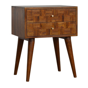 Varied Chestnut Bedside