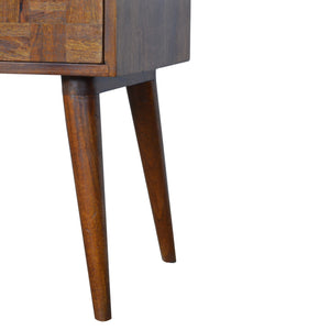 Varied Chestnut Bedside