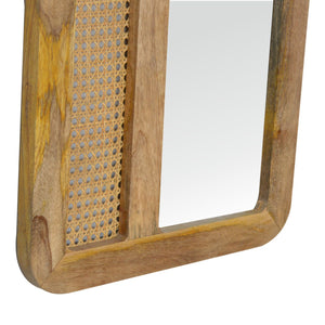 Long Woven Mirror