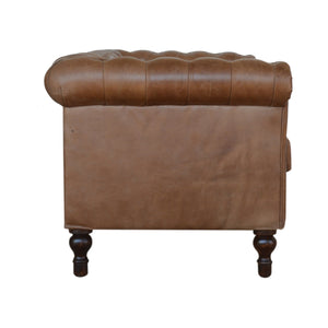 Buffalo Leather Chesterfield