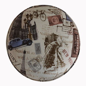 IN1271 - City Print Footstool