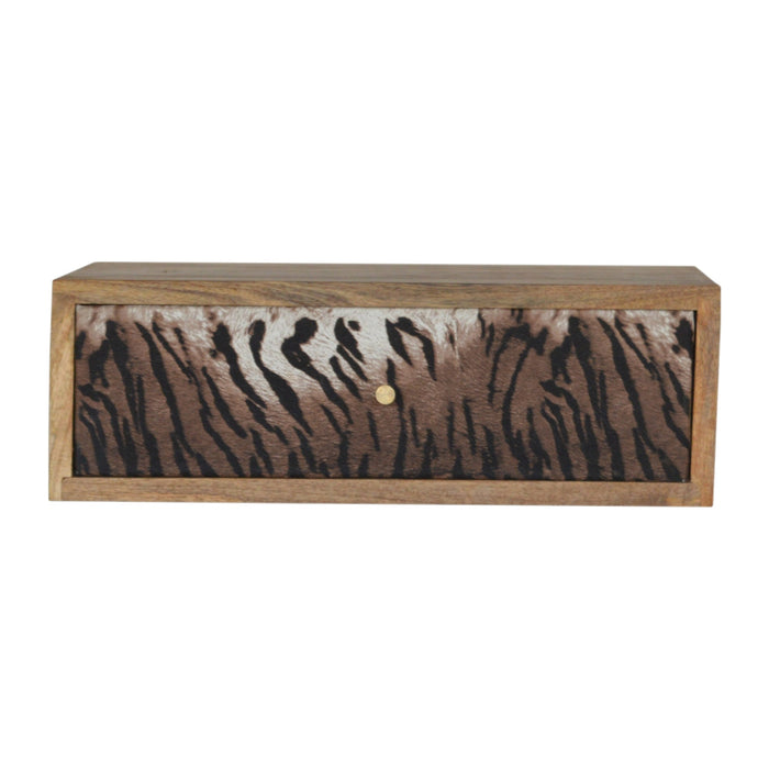 Floating Animal Print Bedside