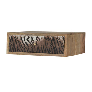 Floating Animal Print Bedside