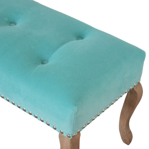 Aqua French Style Bench