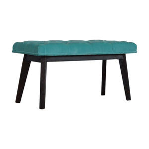 Nordic Style Turquoise Bench