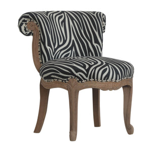 Zebra Print Chair