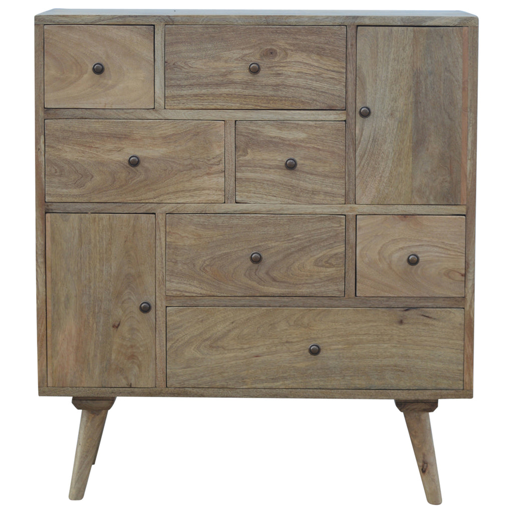 Nordic Style Multi Chest with 9 Drawers