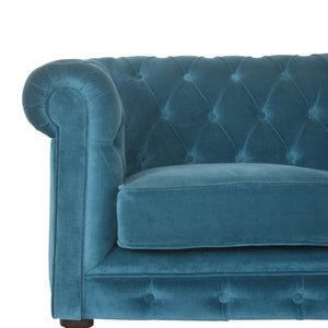 Teal Chesterfield Sofa