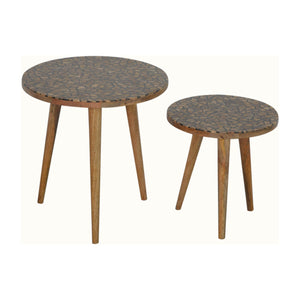 Tree Trunk Style Nesting Stools