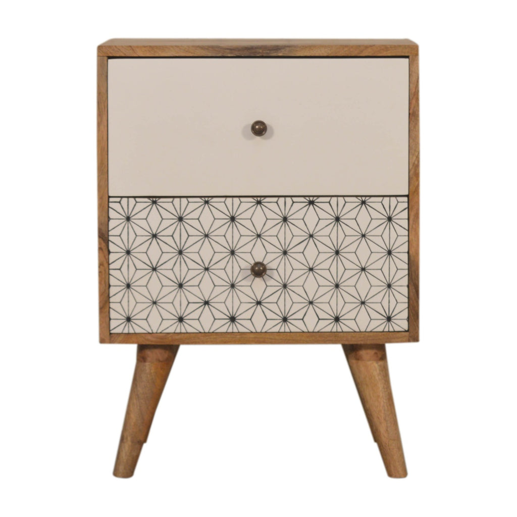 Prima 2 Tone Bedside