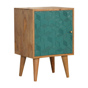 Acadia Teal Bedside - On Back Order place your orders now