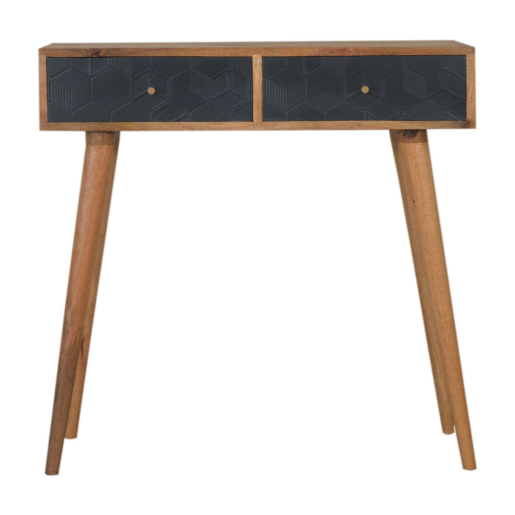 Acadia Navy Console Table