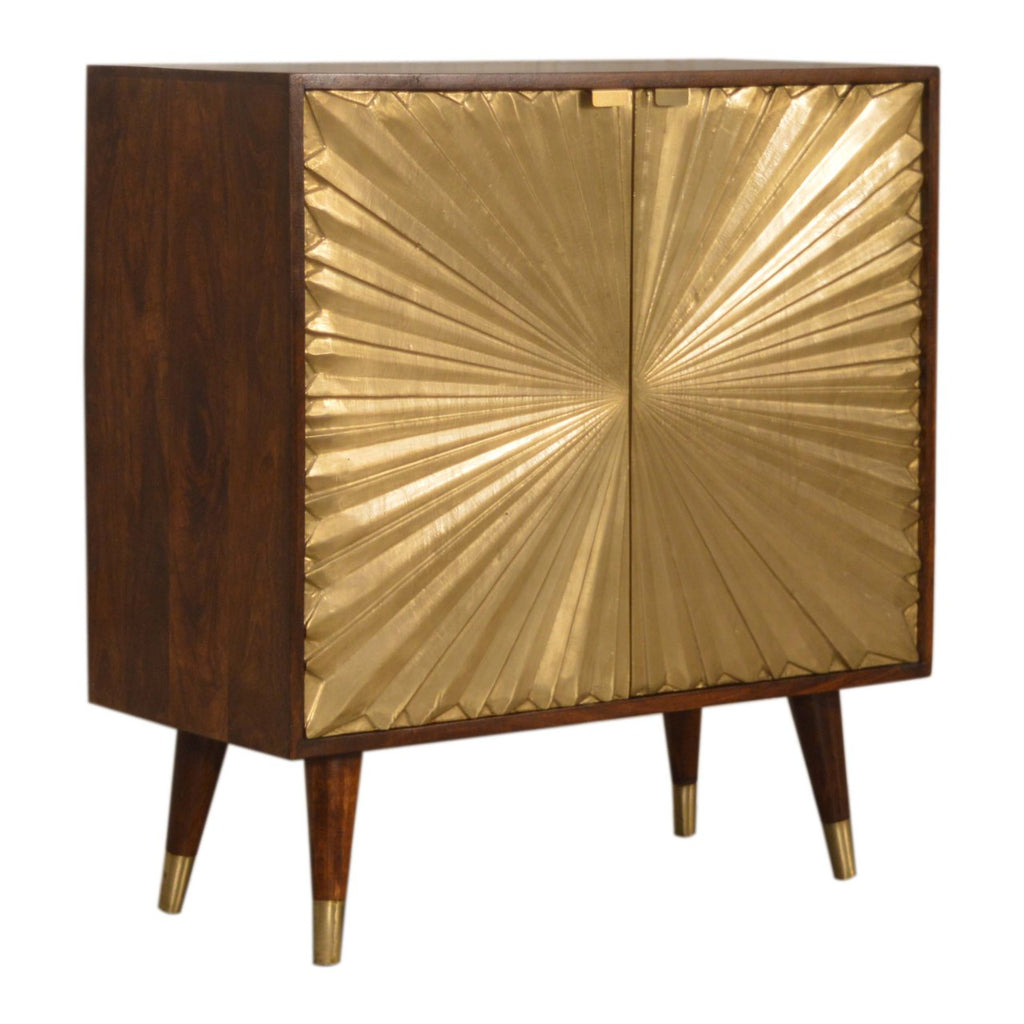 Manila Gold Cabinet