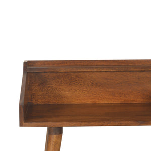 Open Chestnut Writing Desk