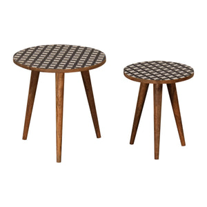 Monochrome Nesting Stools