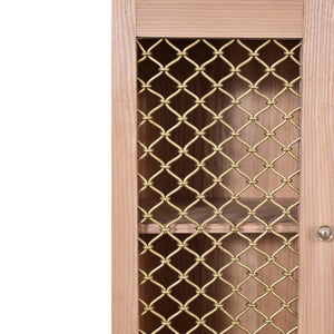 Caged Oak-ish Cabinet