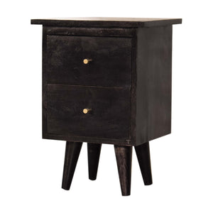 Ash black Bedside