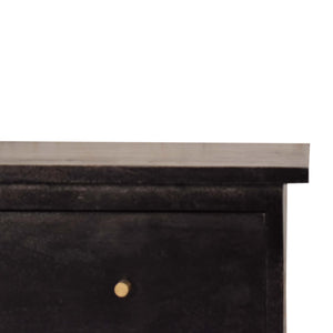 Ash black Bedside